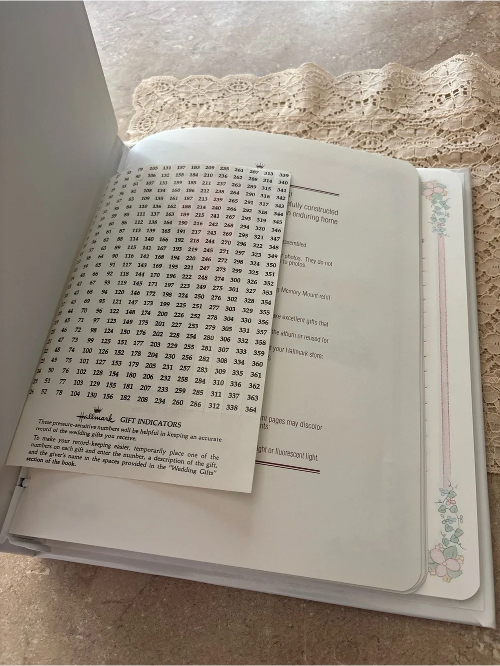 Vintage 1992 Precious Moments UNUSED Wedding Album Book